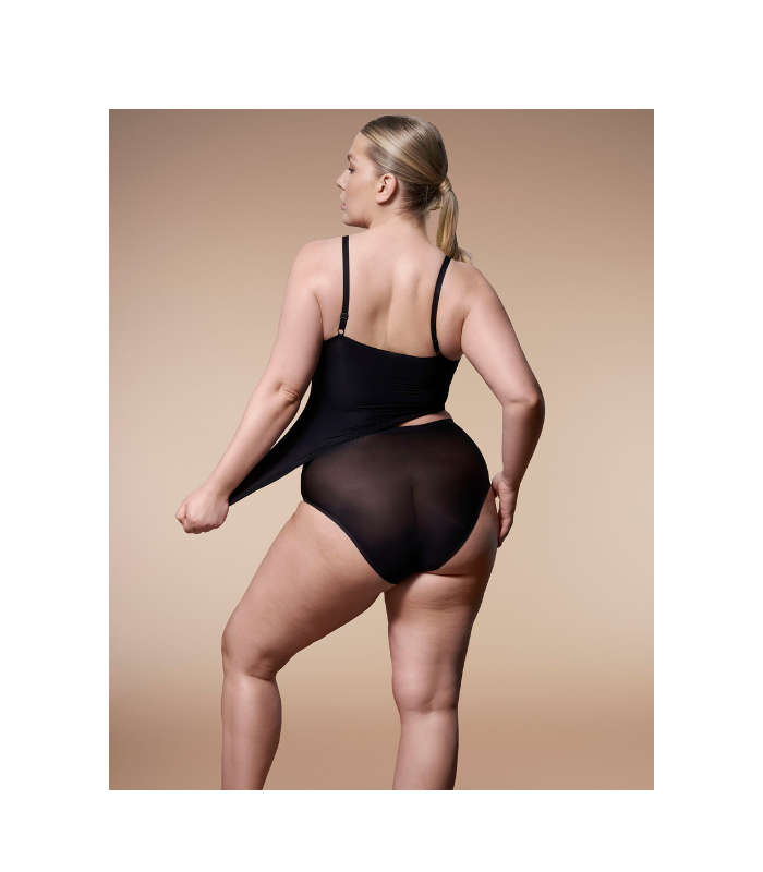 Koszulka Julimex FLEXI ONE Czarna Cienkie ramiączka