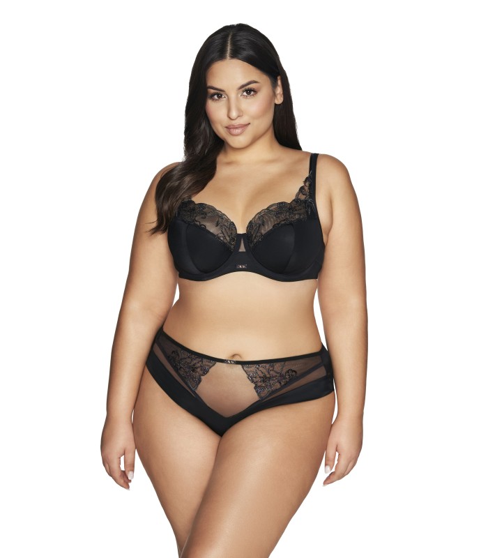 Biustonosz semi soft AV 2071 MAXI TROPEA Black