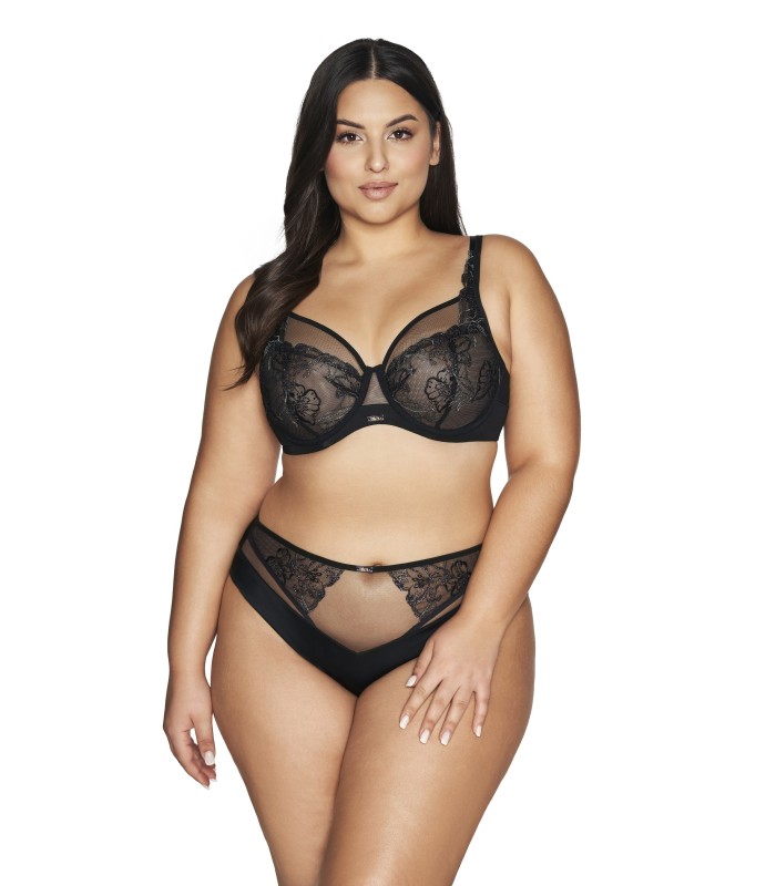 Biustonosz soft AV 2072 MAXI TROPEA Black