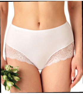 Figi maxi 2-pack KEY LPF 111 Białe