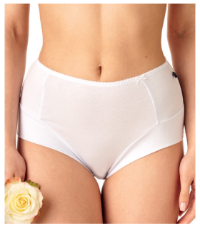 Figi maxi 2-pack KEY LPF 110 Białe