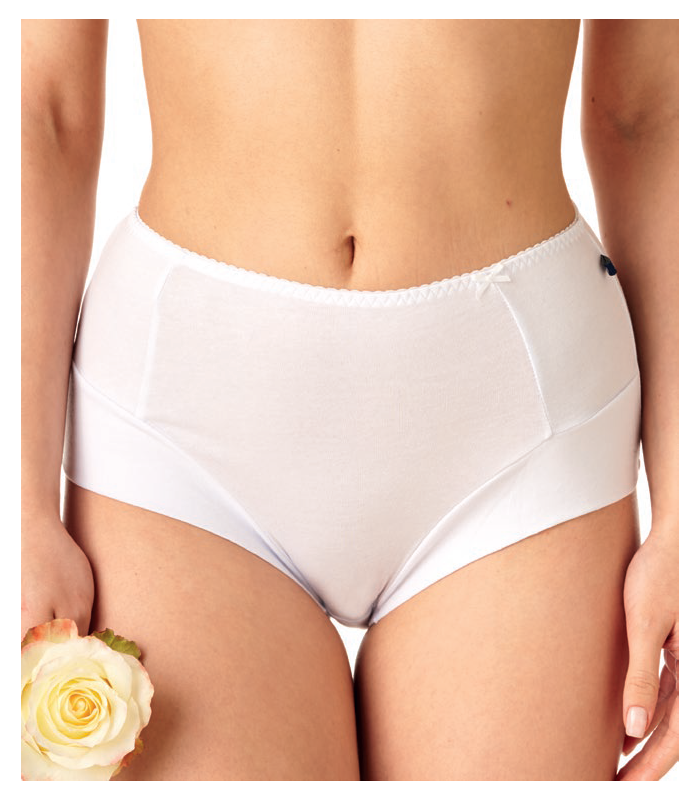 Figi maxi 2-pack KEY LPF 110 Białe