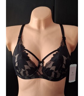 Biustonosz semi soft GAIA Keto 1134 Czarny