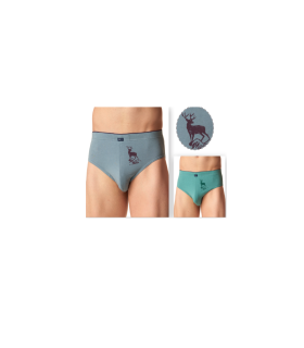 Slipy męskie 2-pack KEY MPP 602 Mix