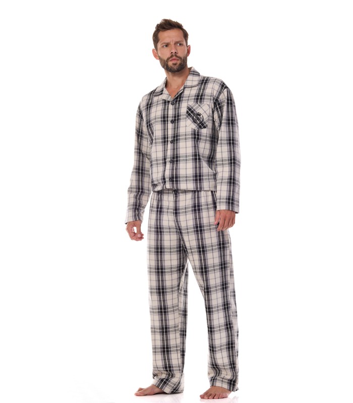 Piżama męska L&L 2471 BEN Grafit