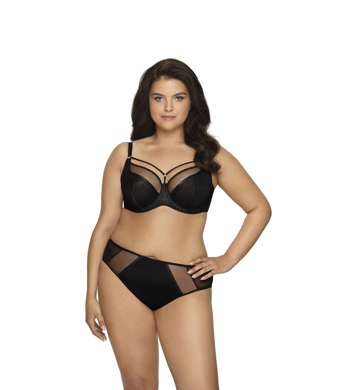 Biustonosz soft AV 1923 Protea czarny maxi