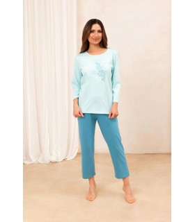 Piżama damska Regina 706 Turkus