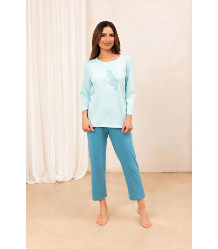 Piżama damska Regina 706 Turkus
