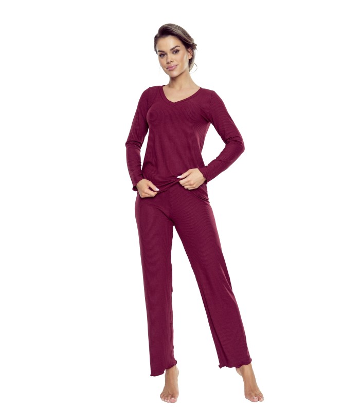 Piżama damska ELDAR Rosaria Bordo