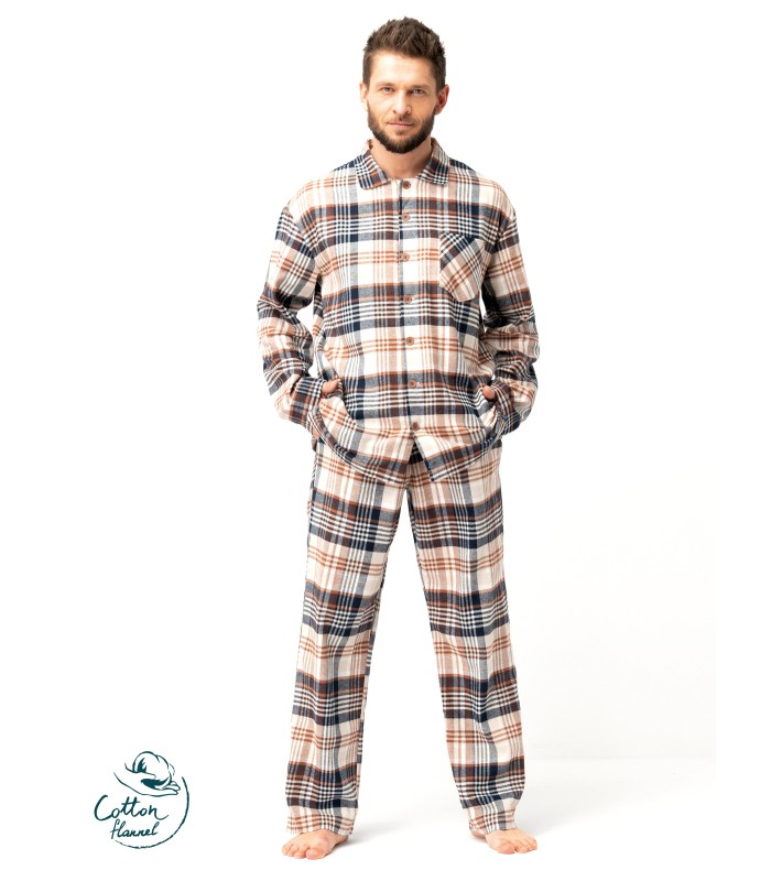 Piżama Męska KEY MNS 443