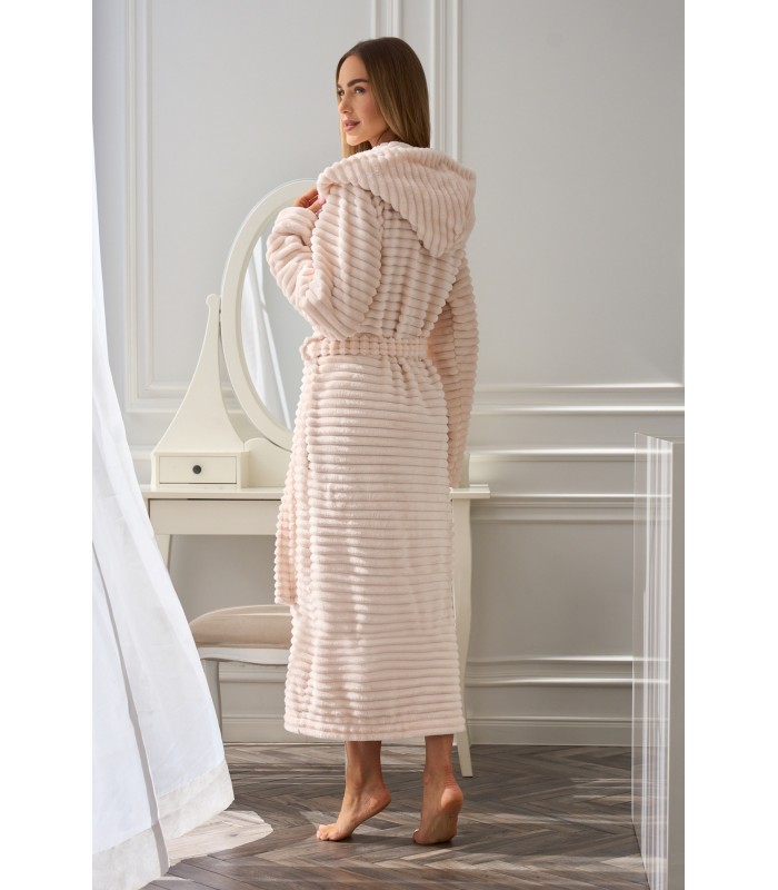 Szlafrok damski długi L&L 2599 Robin Morela