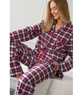 Piżama damska L&L 2475 ROXY Czerwona