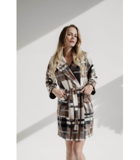 Szlafrok De Lafense 031 Brąz