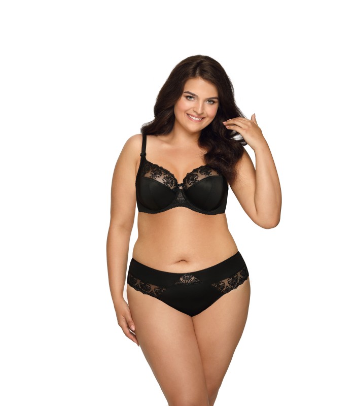 Biustonosz soft AV 1922 Freesia czarny maxi