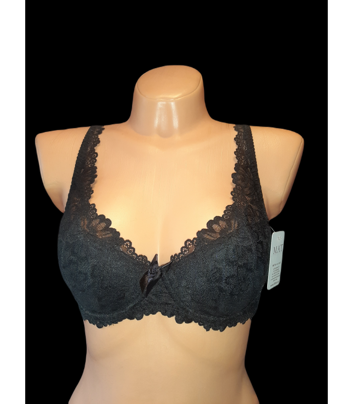 Biustonosz full cup Mat 053/22 Carmela Czarny