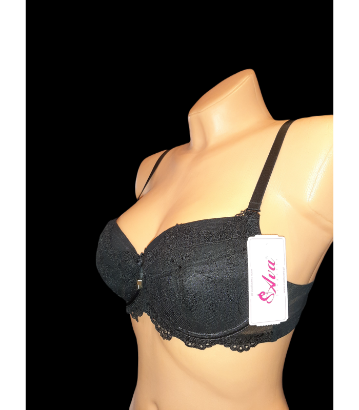 Biustonosz push up AV 1998 Czarny
