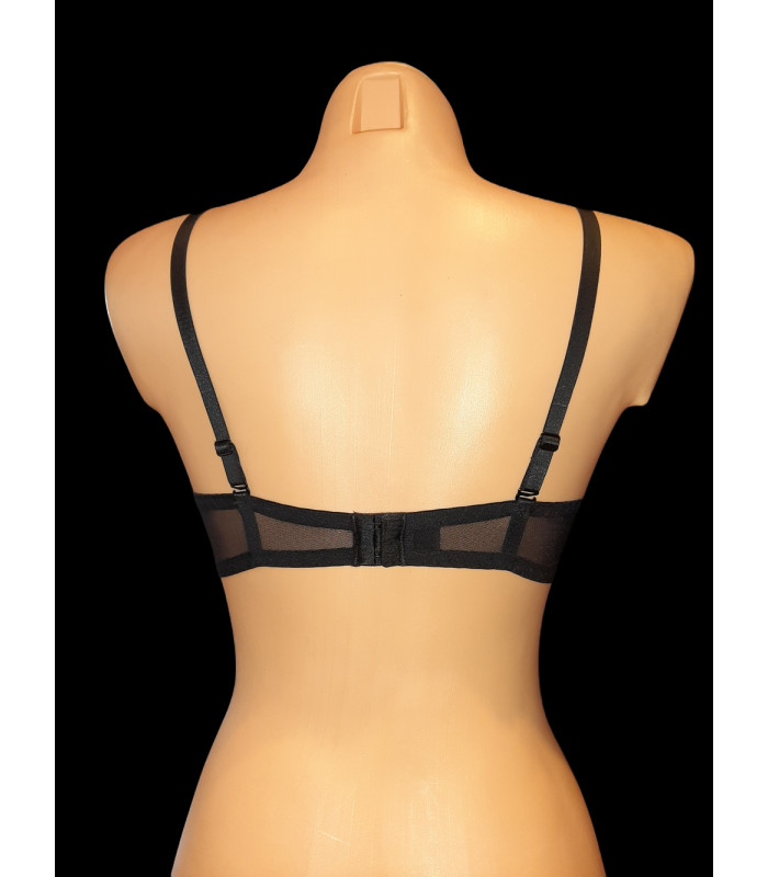 Biustonosz push up AV 1998 Czarny