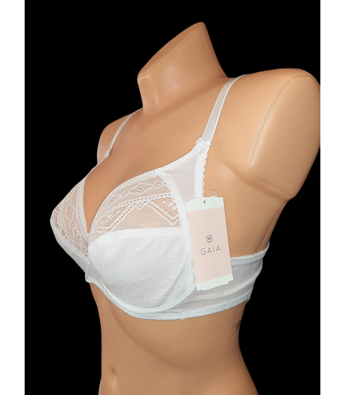Biustonosz soft GAIA Nancy 059 Biały