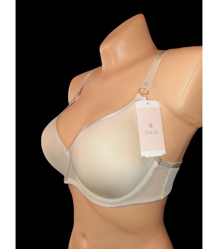 Biustonosz full cup GAIA 1082 Beżowy